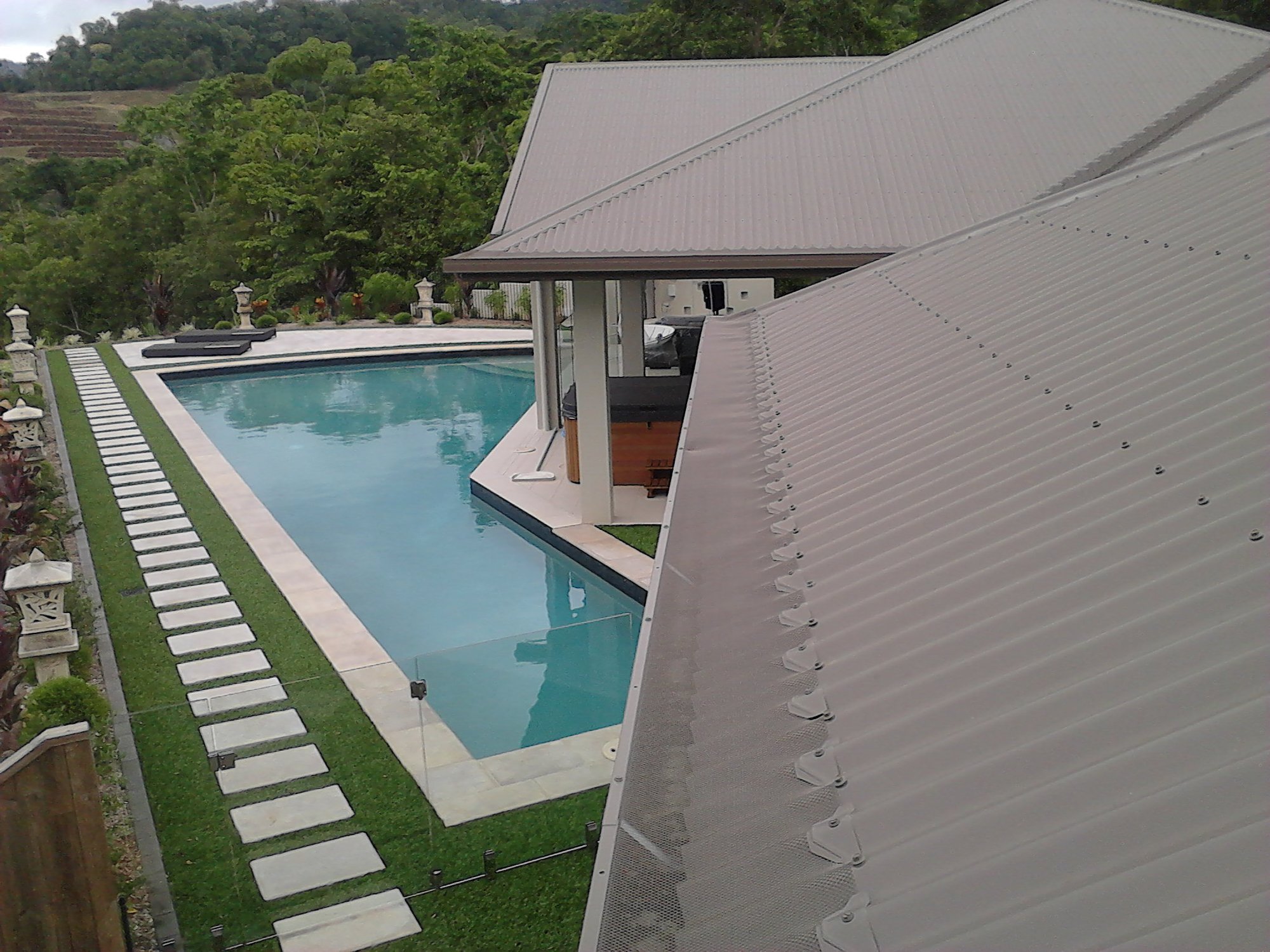 aluminium - corrugated - installed (4)